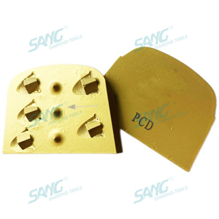 Квартал PCD Lavina Edco Diamond Grinding Disc Абразивный блок для бетонного эпоксидного покрытия.